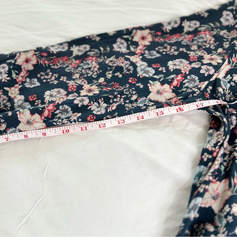 Multiblu Jeans women’s long sleeve blouse size L‎ cottage farmhouse western - Picture 11 of 11